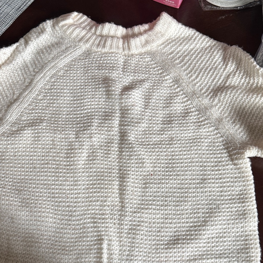 a new day Cream Women's Crew Neck Sweater